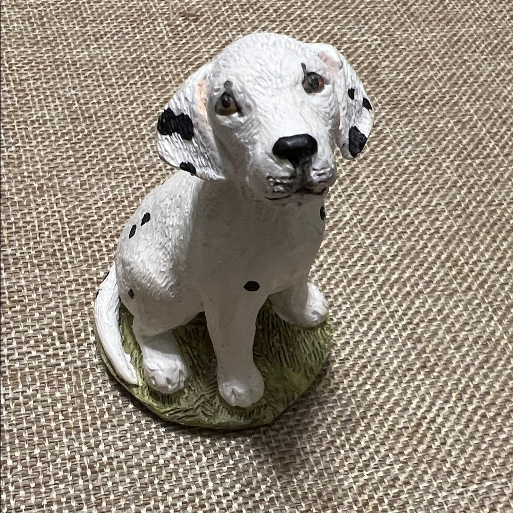 Stef’s Dalmatian Puppy Figurine | Handmade UK Collectible 3 inches
